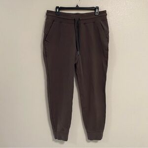 Lululemon Sweatpants Women’s Size 12 Brown Ready to Fleece joggers full length